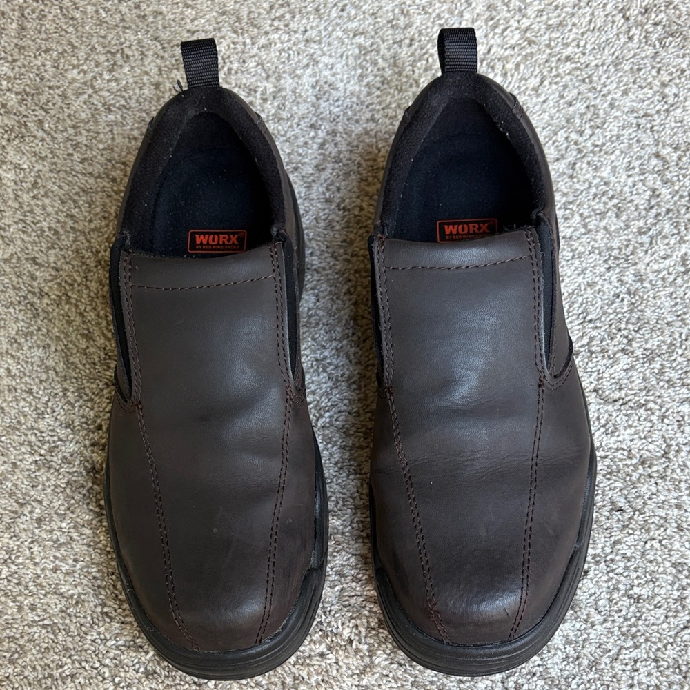 Men's Worx Stainless Safety Toe Shoes Size 7.5